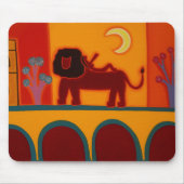 De leeuw van de Fulham Broadway 2008 Muismat (Voorkant)