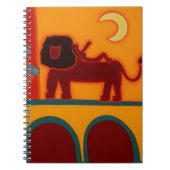 De leeuw van de Fulham Broadway 2008 Notitieboek (Voorkant)