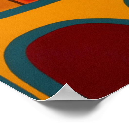 De leeuw van de Fulham Broadway 2008 Poster (Hoek)