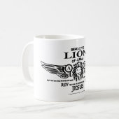 De leeuw van de Judah Coffee-Mok Koffiemok (Voorkant links)