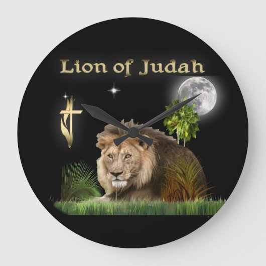 de leeuw van de Judah-klok Grote Klok (Voorkant)