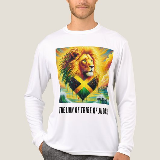 De leeuw van de stam van Juda T-shirt (Voorkant volledig)