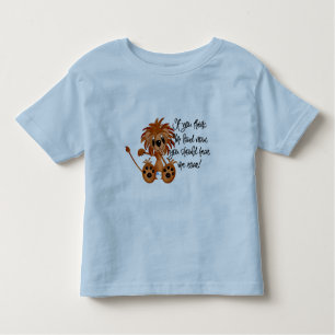 De Leeuw van het baby hoort me de T-shirts en de