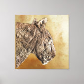 De leeuw van het Combarelles Canvas van Les (Voorkant)