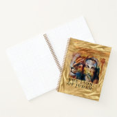 De leeuw van het Judah-Afbeelding Notitieboek (Binnen)