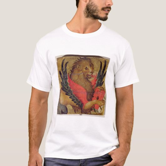 De leeuw van het St. Mark (olie op het paneel) T-shirt (Voorkant)