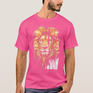 De leeuw van Juda Christelijke gave voor mannen en T-shirt