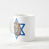 De Leeuw Van Juda Koffiemok (Voorkant links)
