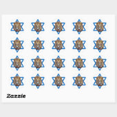 De Leeuw Van Juda Ronde Sticker (Vel)