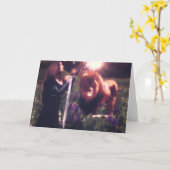 De leeuw van Juda staat bij mij Wenskaart Kaart (Gele Bloem)