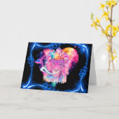 De leeuw van Juda triomfeert Wenskaart Kaart (Gele Bloem)