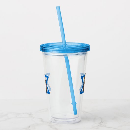 De leeuw van Judah Acryl Drinkbeker (Links)