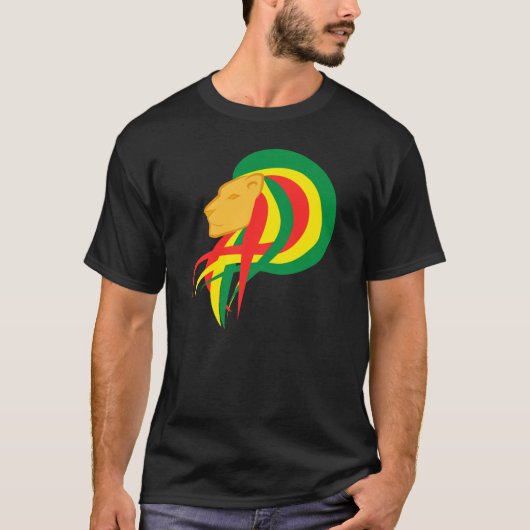 De leeuw van Judah - Haile selassie I T-shirt (Voorkant)