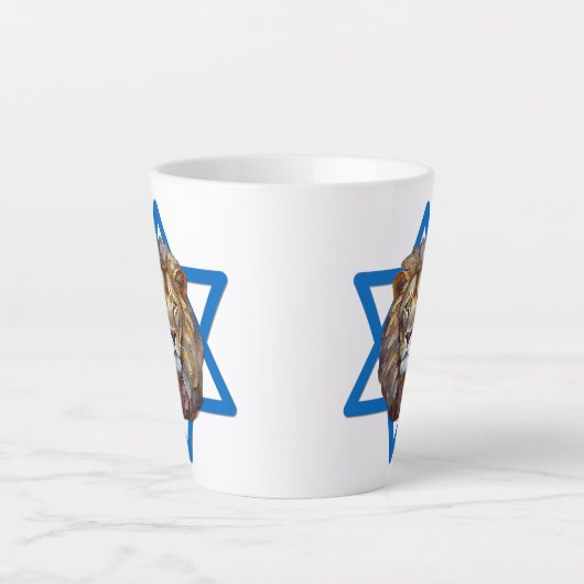 De leeuw van Judah Latte Mok (Voorkant)