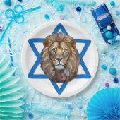 De leeuw van Judah Papieren Bordje (Feest)