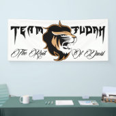 De leeuw van Judah Spandoek (Beurs)