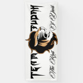 De leeuw van Judah Spandoek (Verticaal)