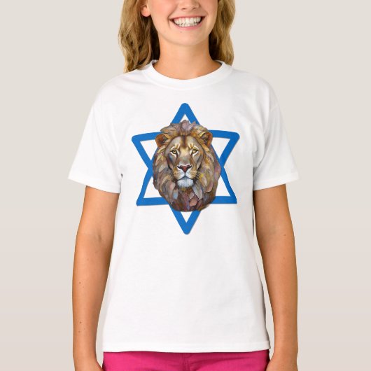 De leeuw van Judah T-shirt (Voorkant)