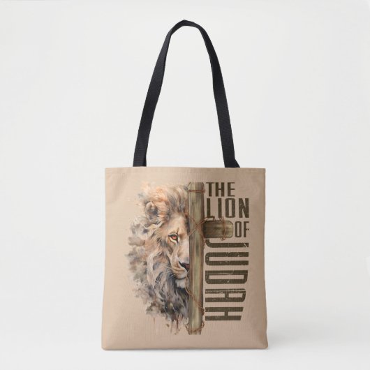 De leeuw van Judah Tote Bag (Voorkant)