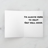 De Leeuw van mamma's en de Slaperige Welp worden Kaart (Binnen)