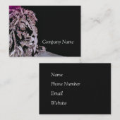 De leeuw visitekaartje (Voorkant / Achterkant)