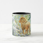 De Leeuw volgen - Mok (Midden)