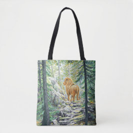 De Leeuw volgen - Tote Bag