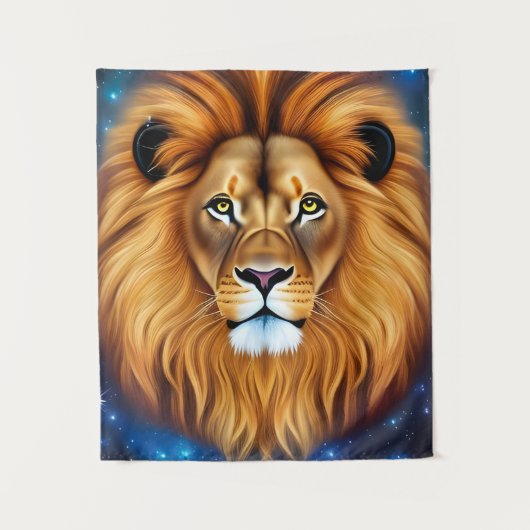 De leeuw wandkleed (Voorkant)
