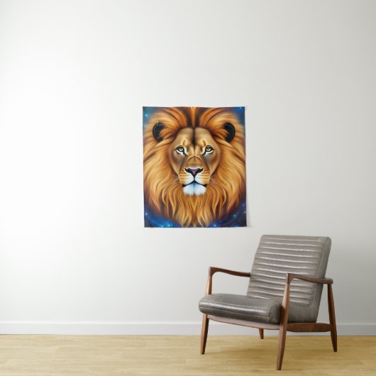 De leeuw wandkleed (In situ)