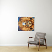 De leeuw wandkleed (In Situ (horizontaal))