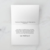 De leeuw wordt goed Kaart (Binnen)