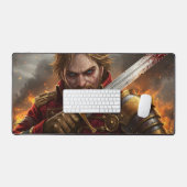 De leeuwenhart generaal bureaumat (Keyboard & Muis)