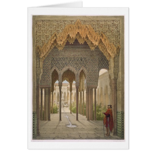 De Leeuwenhof, het Alhambra, Granada, 185 (Voorkant)