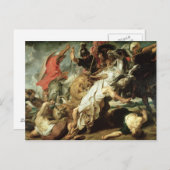 De Leeuwenjacht, 1621 Briefkaart (Voorkant / Achterkant)