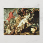 De Leeuwenjacht, 1621 Briefkaart (Voorkant)