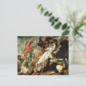 De Leeuwenjacht, 1621 Briefkaart (Staand voorkant)