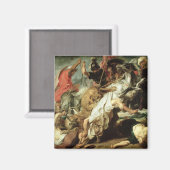 De Leeuwenjacht, 1621 Magneet (Voorkant / Achterkant)