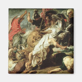 De Leeuwenjacht, 1621 Magneet (Voorkant)