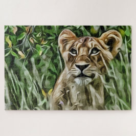 De leeuwenkap legpuzzel