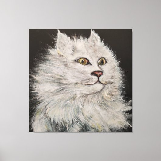 De Leeuwenkat Canvas Afdruk (Voorkant)