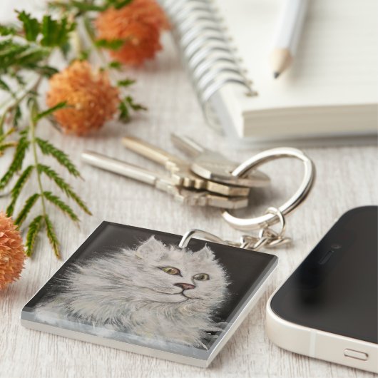 De Leeuwenkat Sleutelhanger (Voorkant Rechts)