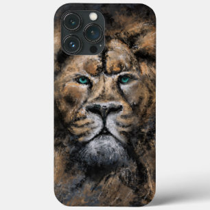 De leeuwenkoning - Abstracte kunst moderne stijl s Case-Mate iPhone Case