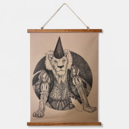 De Leeuwenkoning Hangend Wandkleed