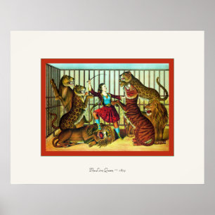 De leeuwenkoningin ~1874 ~  Fine Art print