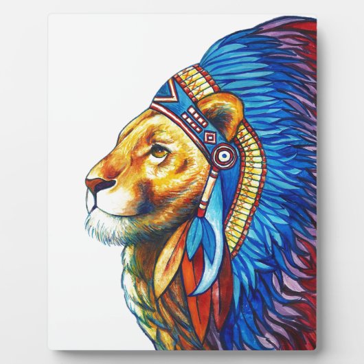 De leeuwenkopper fotoplaat (Voorkant)