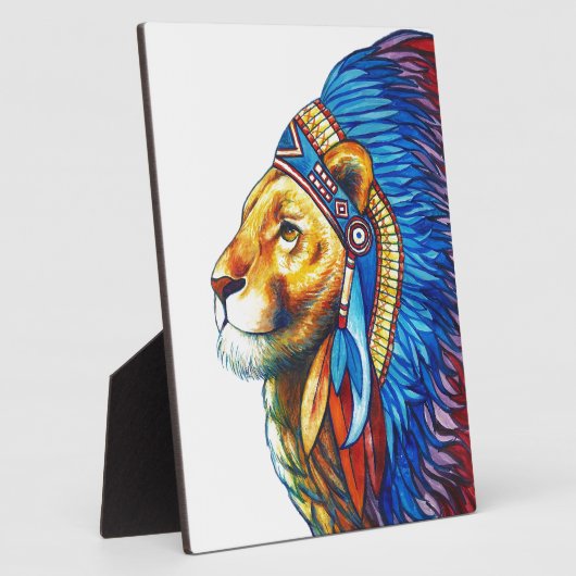 De leeuwenkopper fotoplaat (Zijkant)