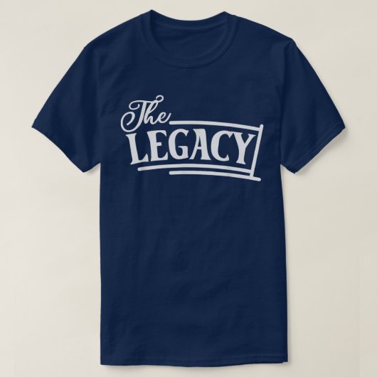 De Legacy Son of Daughter T-shirt (Design voorkant)