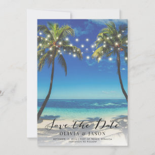 De legante Beach die de Lichten van het Koord bind Kaart