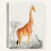 De legante Giraffe Notitieboek (Voorkant)