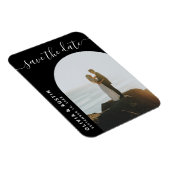 De legante moderne bruiloft van het Manuscript spa Magneet (Rechterzijde)